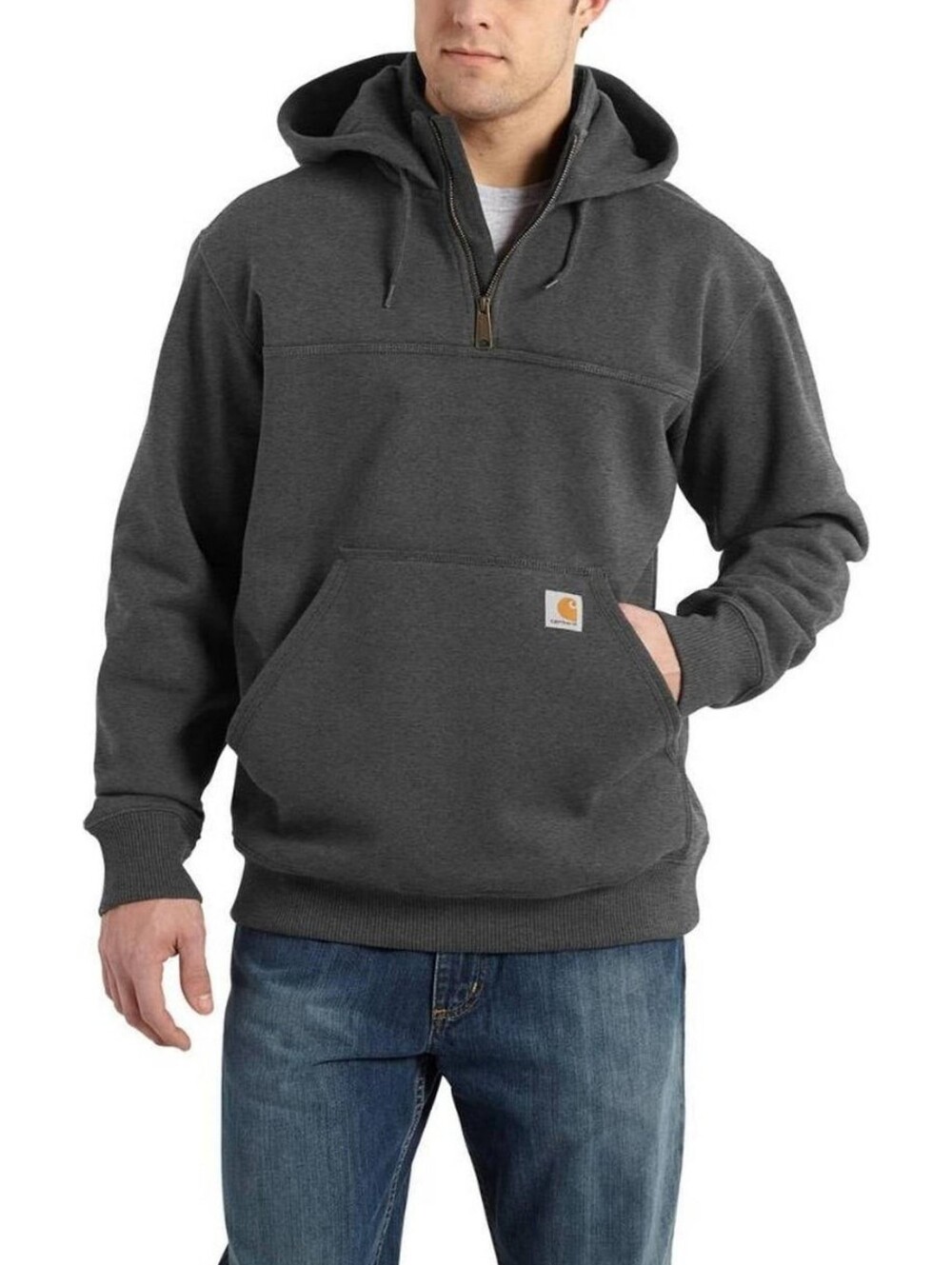 Carhartt Rain Defender Paxton Heavyweight 1/4 Zip Sweatshirt Hoodie Size M NWT
